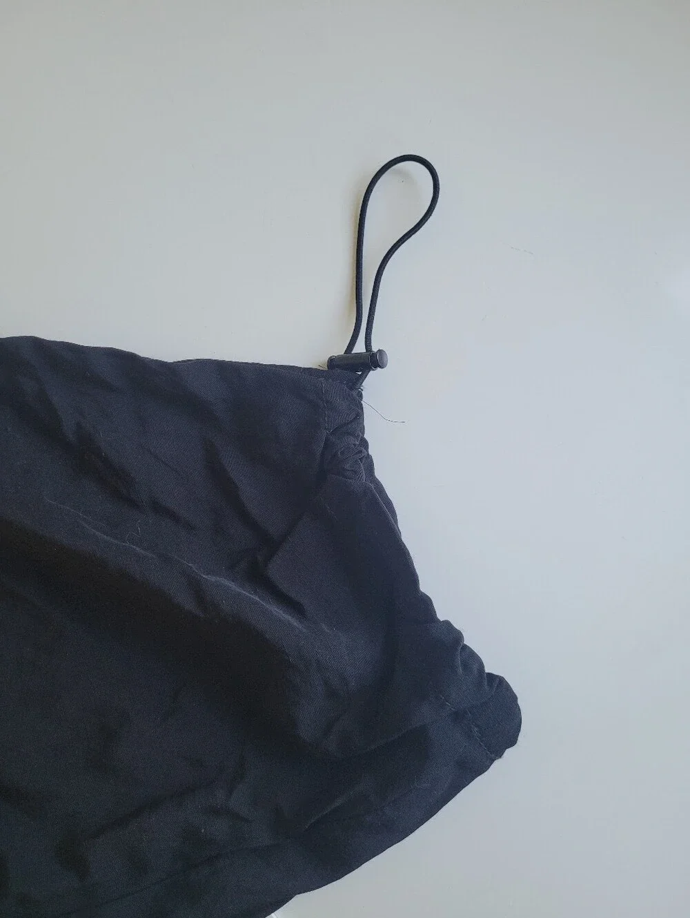 Zara Oversized Wide Leg Baggy Cargo Pants Black Womens Medium Streetwear